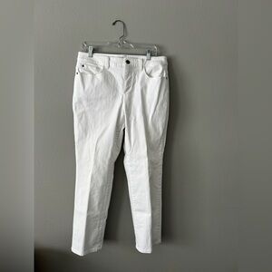 Christopher and Banks White Jeans